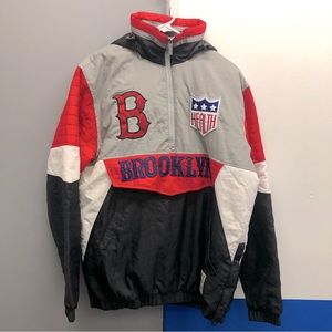 Vtg Stall & dean BROOKLYN men’s Hooded Jacket M